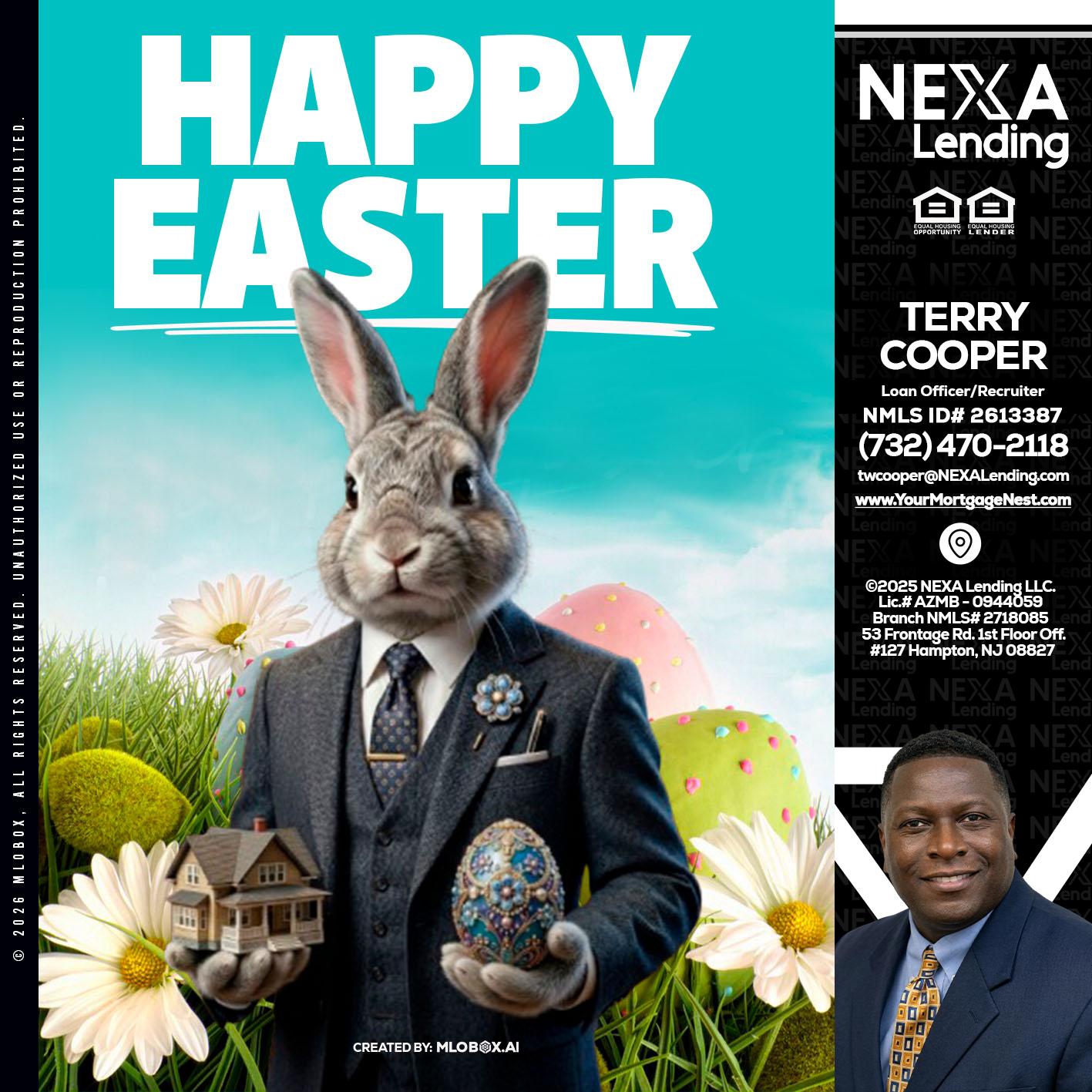 HAPPY EASTER - Terry Cooper -Loan Officer/Recruiter