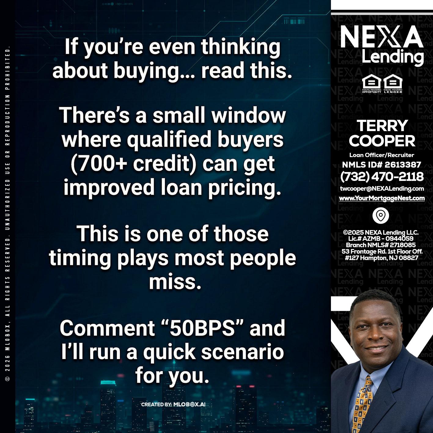 IF YOU EVER - Terry Cooper -Loan Officer/Recruiter