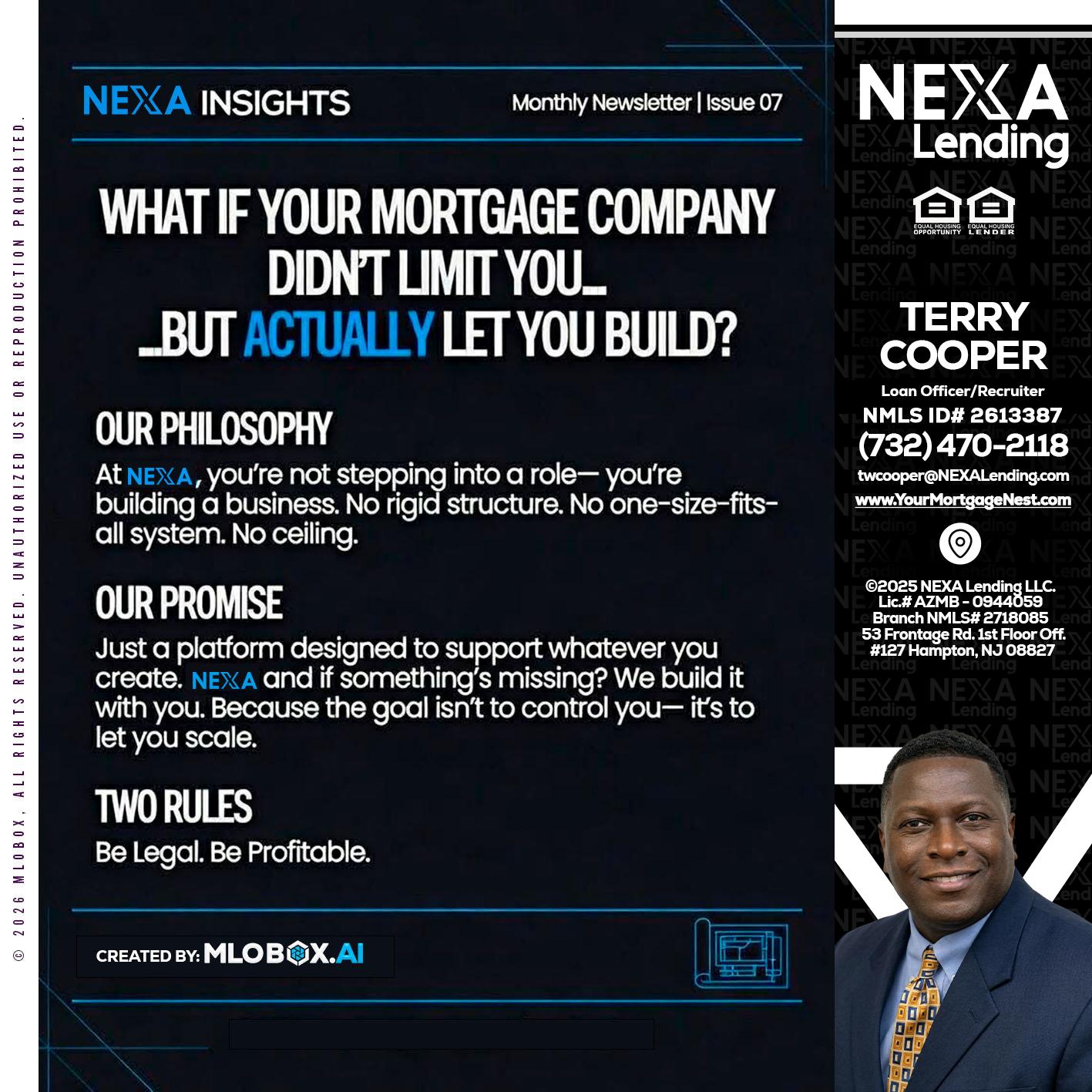 NEXA INSIGHTS - Terry Cooper -Loan Officer/Recruiter