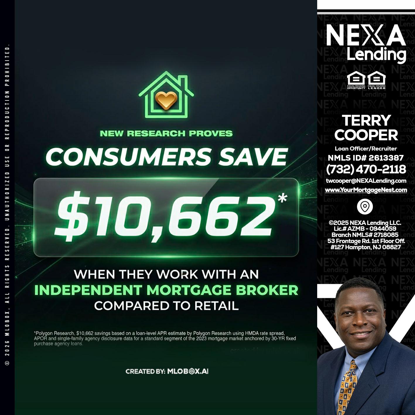 10,662 - Terry Cooper -Loan Officer/Recruiter