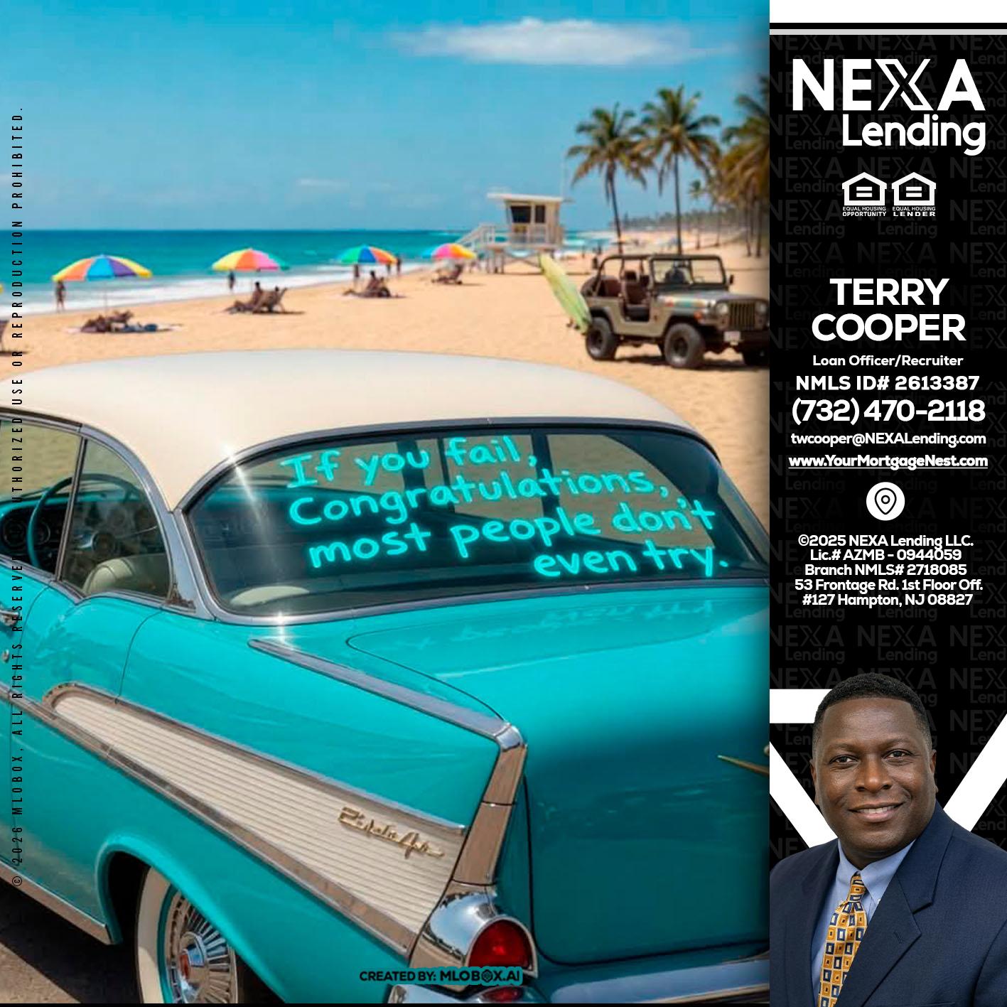 if you - Terry Cooper -Loan Officer/Recruiter