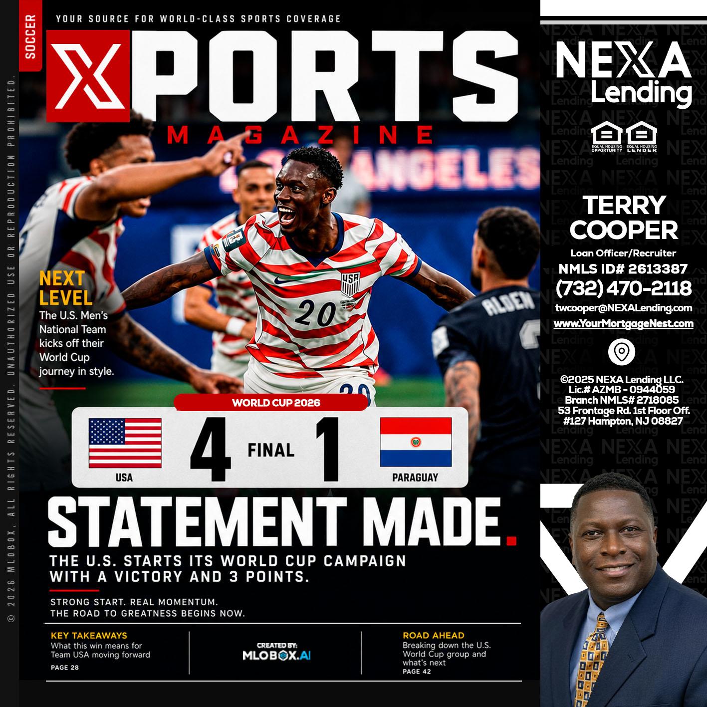 XPORTS - Terry Cooper -Loan Officer/Recruiter