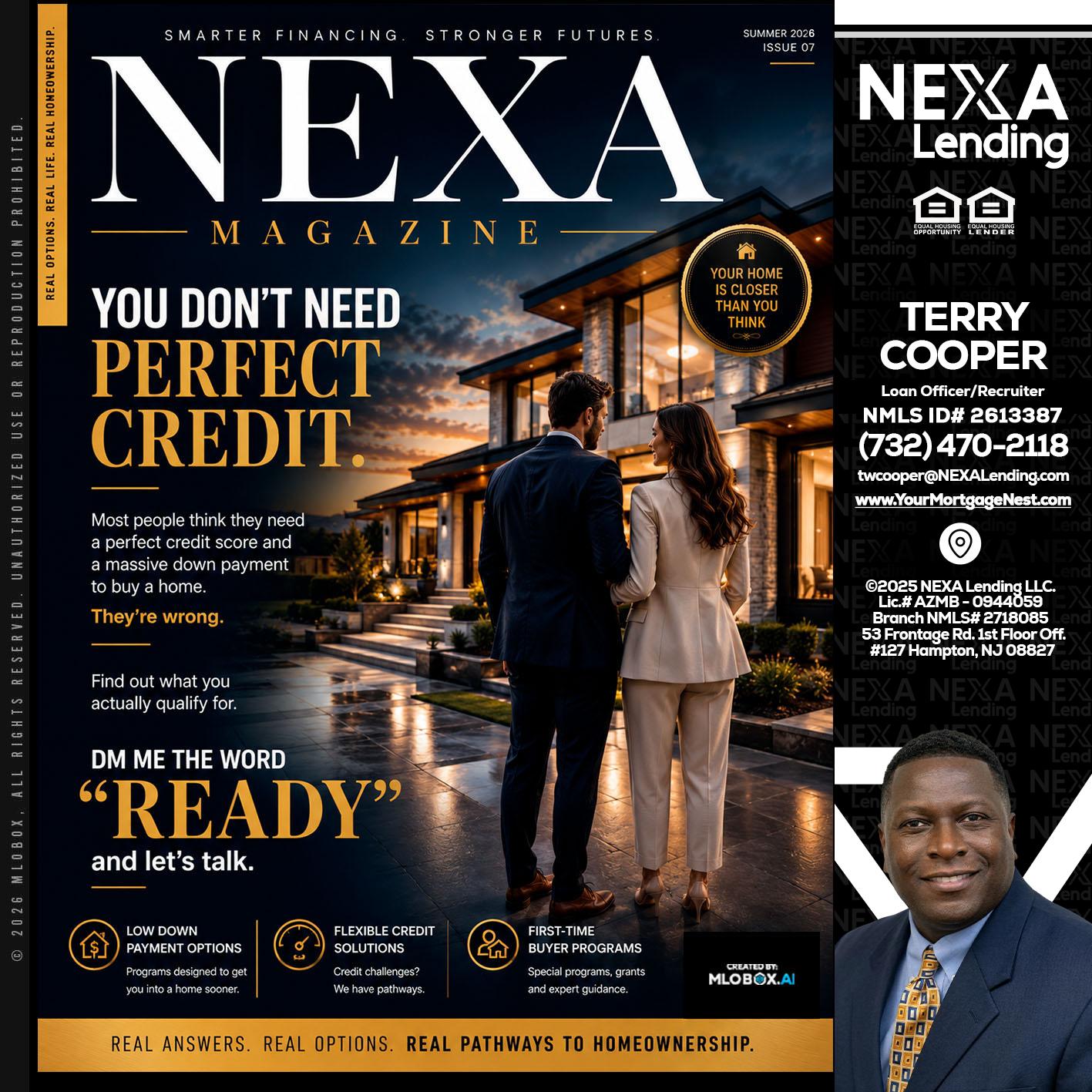 NEXA MAGAZINE - Terry Cooper -Loan Officer/Recruiter