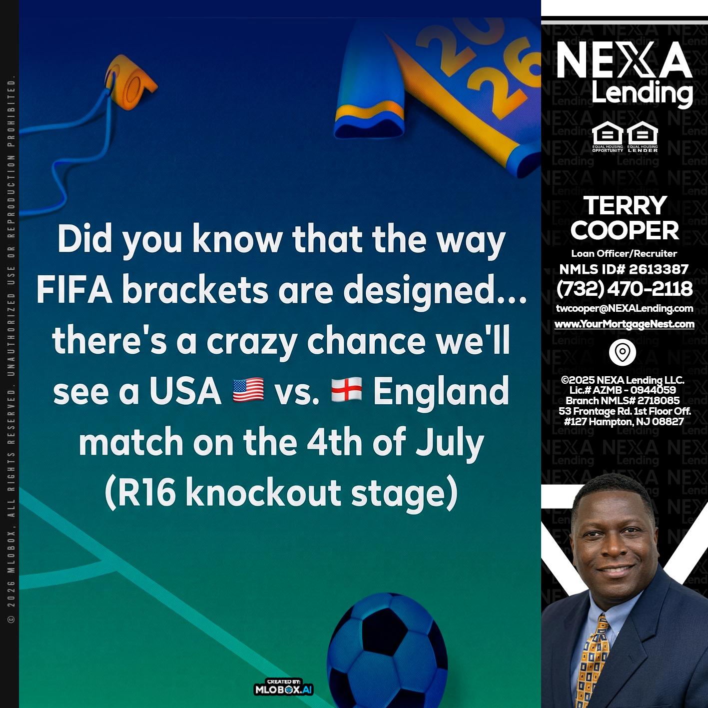 did you know? - Terry Cooper -Loan Officer/Recruiter
