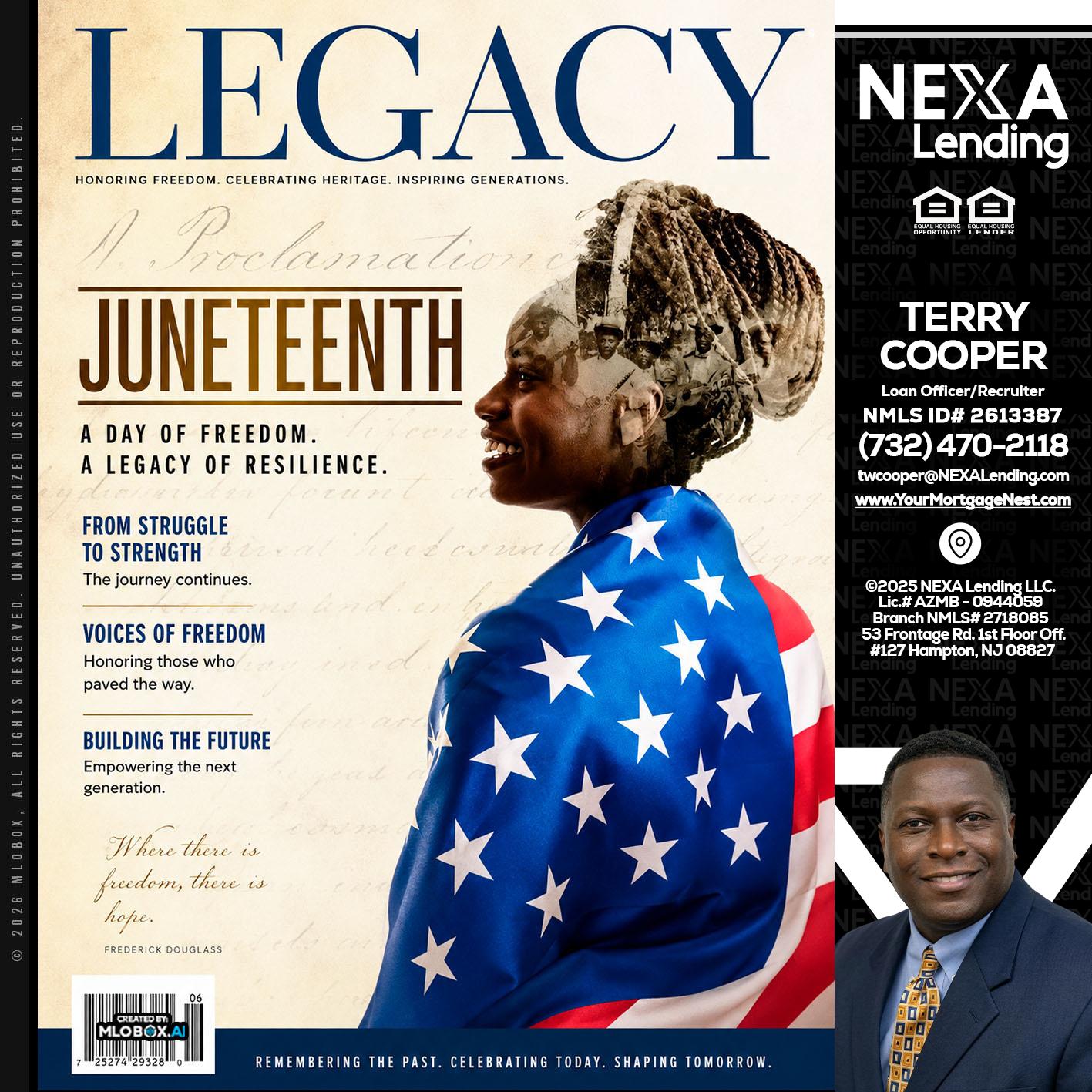 LEGACY - Terry Cooper -Loan Officer/Recruiter